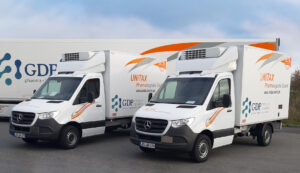 UNITAX Pharmalogistik Lieferfahrzeuge Impfstofflogistik